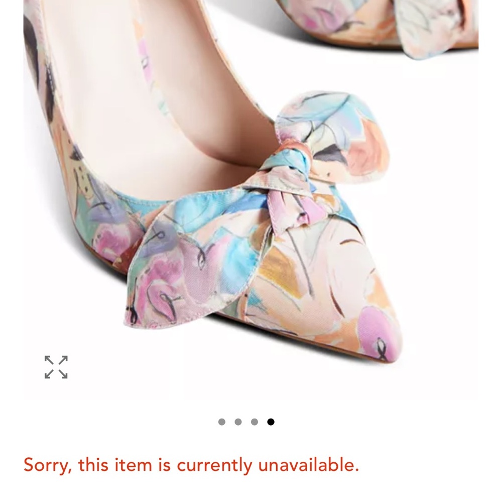 Ted Baker London Pink and Blue Heels